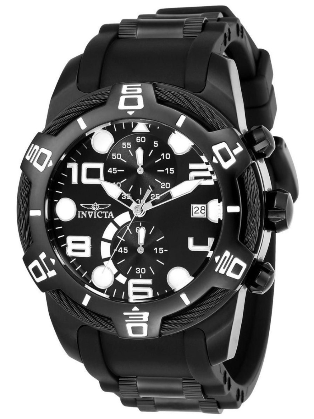 Invicta Men's Bolt Quartz Black Watch